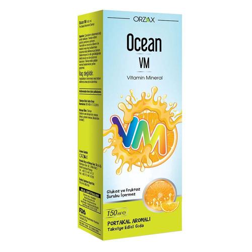 Ocean VM Çocuk Şurubu Multivitamin &amp; Çinko Sağlık Reyonu