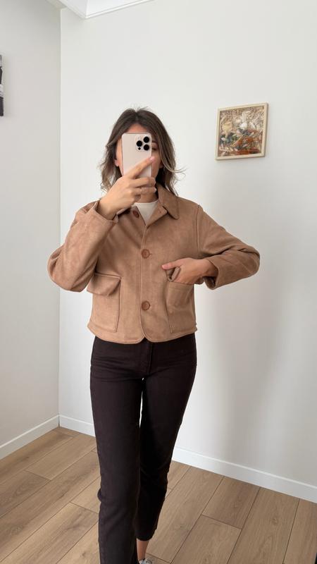 Taba Süet Ceket resmi